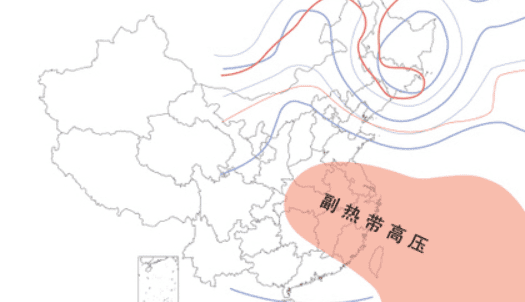 副热带高压会带来什么天气,一般副热带高压控制的区域常为什么天气图1