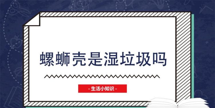 螺蛳壳是哪类垃圾,螺丝壳是干拉圾还是湿拉圾图2