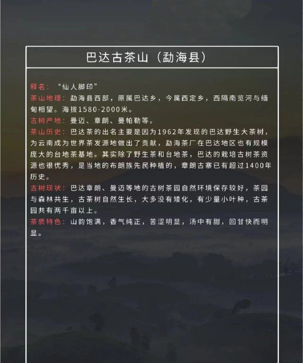 攸乐山出什么茶,勐库有什么好的普洱茶品牌图18