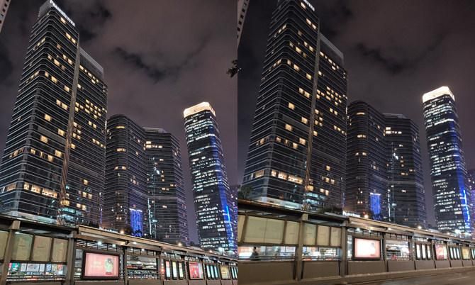 夜景拍摄时高光溢出怎么办,手机拍夜景灯光过曝的解决办法图3