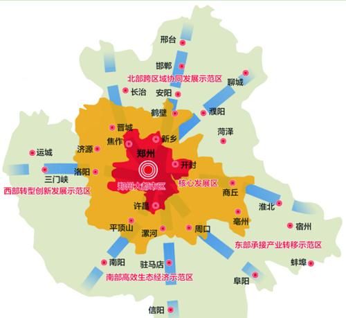 中原城市群多少个城市,中原城市群包括哪几个省图1