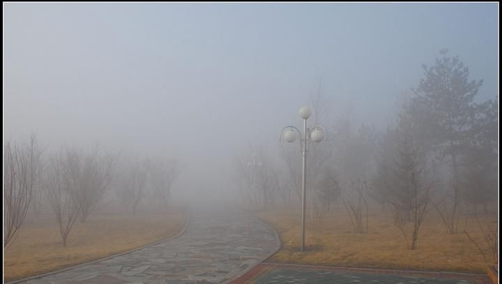 怎么样处理雾天拍摄的照片,在有大雾的天气出行会引起肺癌图4