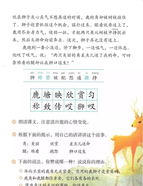 鹿角和鹿腿都很重要理由是什么,鹿腿和鹿角的道理是什么图4