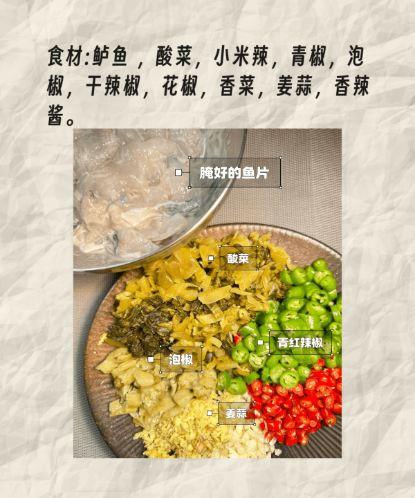 酸菜鱼的家常做法,酸菜鱼的做法 最正宗的做法配料图21