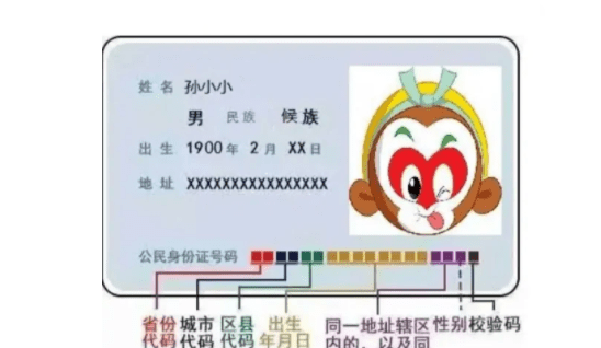 身份证号码的数字代表什么意义详细,8位身份证号码的含义图解图4