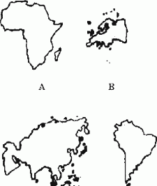 四大洲怎么划分的,七大洋四大洲分界线图图1