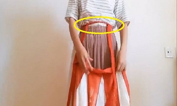 魏晋汉服怎么穿下裙,汉服怎么穿教程图5