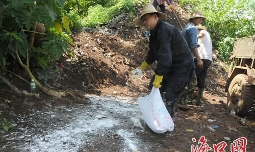 石灰粉撒地能消毒,生石灰消毒的正确使用方法图5