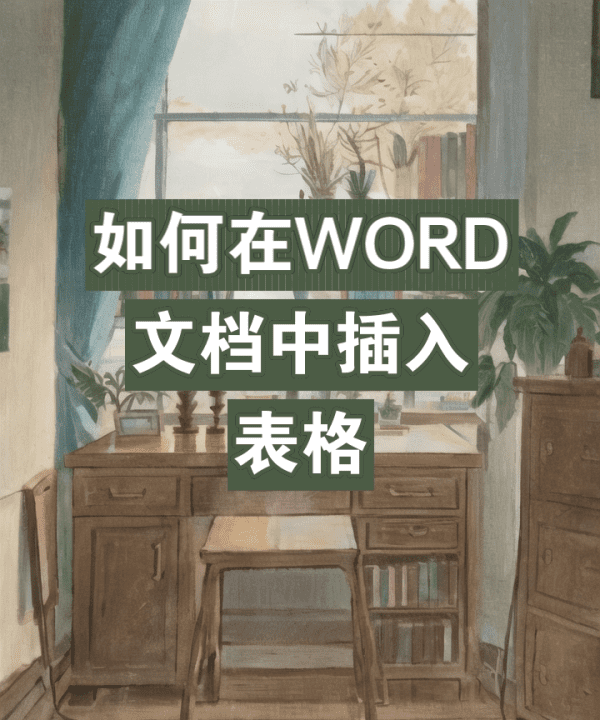 在word文档怎么做表格,在word文档怎么做表格图1