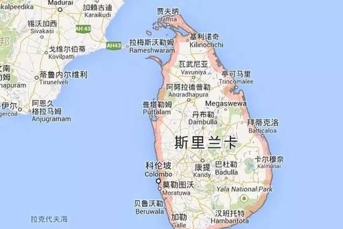 斯里兰卡位置,斯里兰卡在哪里世界地图图4