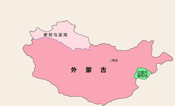 外蒙古什么时候独立的,蒙古国何时独立出去图1