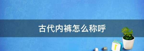 古代内裤怎么称呼,中国古代有没有内裤之类的东西图3