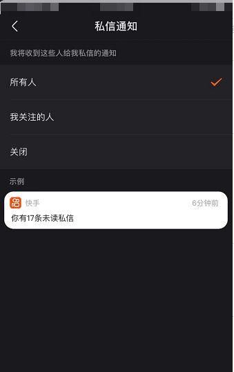 快手私信旁边小手是什么,快手私信后面那个标志是什么意思图2