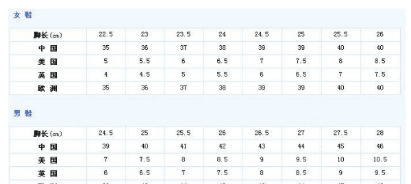 270是43还是44,270是42码还是43码图2