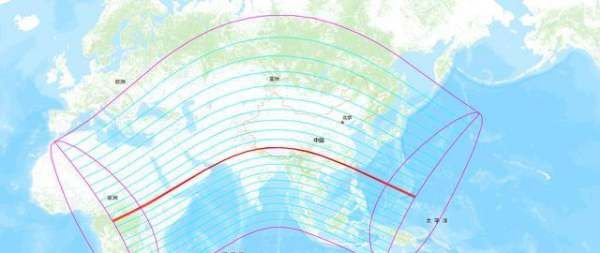 地球上能看到日环食,在地球上能看到日食的区域的形状是图5