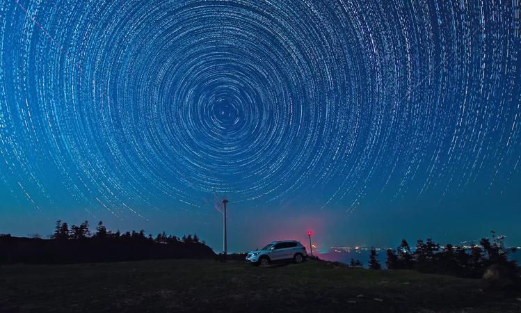 单反怎么拍星轨,单反相机如何拍星空具体操作图14