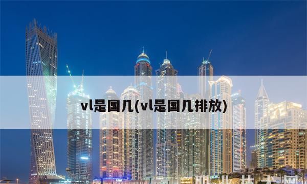 国VL是什么意思,汽车国vl是什么意思图3