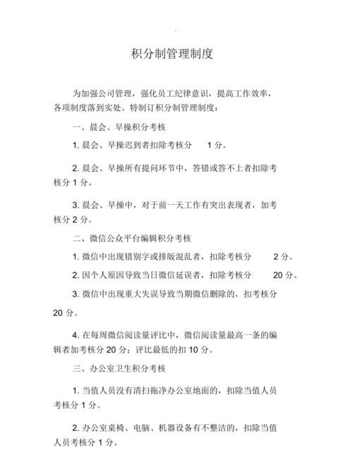 公司积分制管理具体是什么样的,积分制管理是一个什么样的的管理模式图4