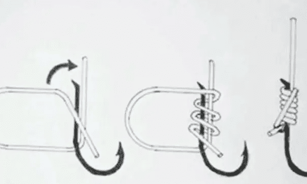管付鱼钩的绑法技巧,怎样拴鱼线鱼钩图10