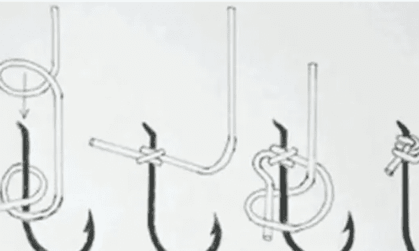 管付鱼钩的绑法技巧,怎样拴鱼线鱼钩图11