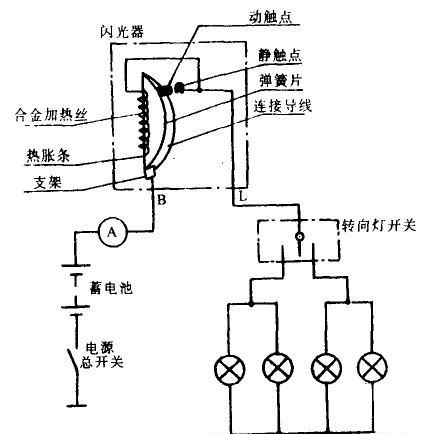 三线闪光器怎么接,三线闪光器怎么接图2