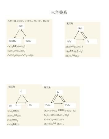 化学三角代表什么,有机化学三角形是什么化学式图3