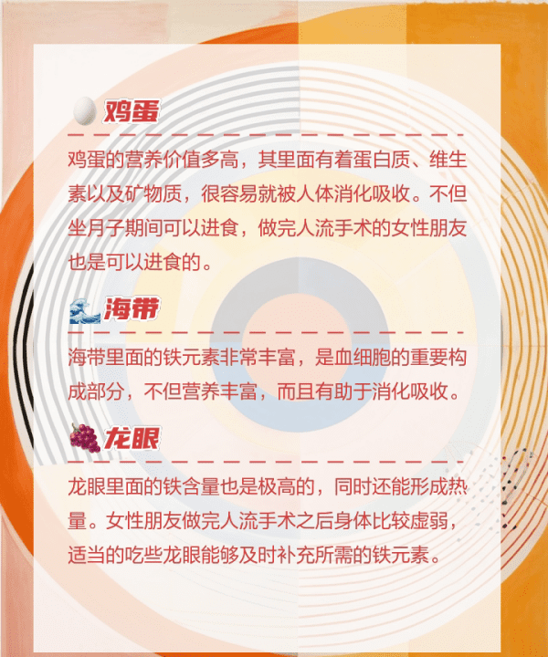 流产后吃什么补身体,小月子吃什么图3