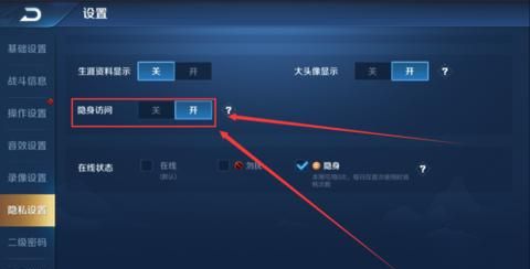 王者隐身别人能看见,王者设置隐身游戏中好友能看见我图3