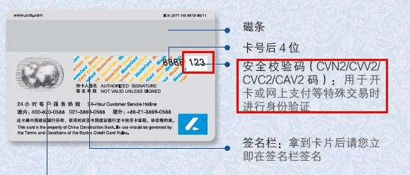 cvn2什么意思,银行卡CvN2代表什么意思图5