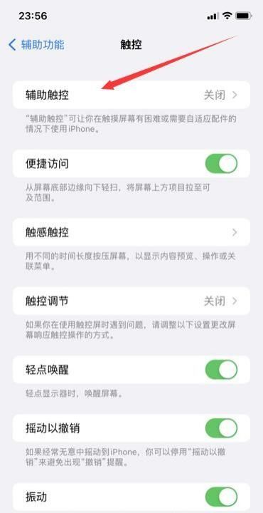 ios的小圆点在哪设置,苹果手机怎么设置小圆点出来图4