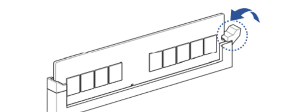 电脑内存条怎么插,内存条怎么插图14