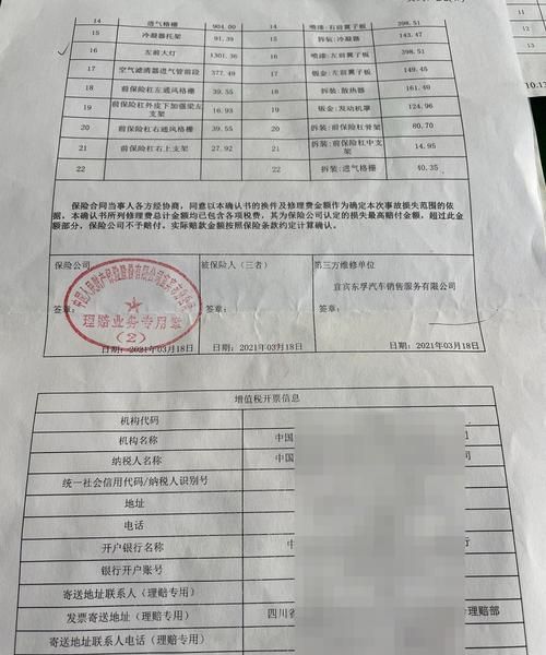 保险公司定损价含税,修车以后发票没给我给了保险公司怎么办图1