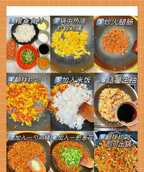 怎么做蛋炒饭最好吃最简单,怎么炒饭好吃制作步骤图7