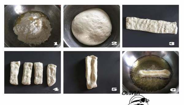 家中最简单炸油条方法不加泡打粉,炸油条的做法和配方图4